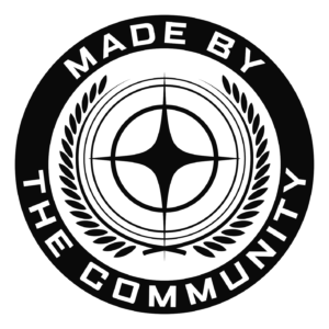 Star Citizen "Made by the Community" badge